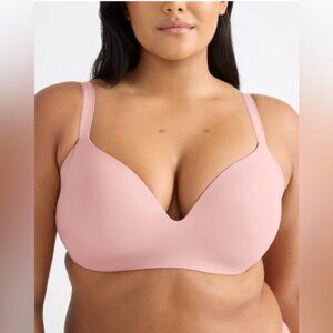 NWOT Knix Wingwomen Wireless Bra Rose Water 48H